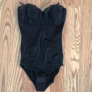 vintage lingerie corset style bodysuit